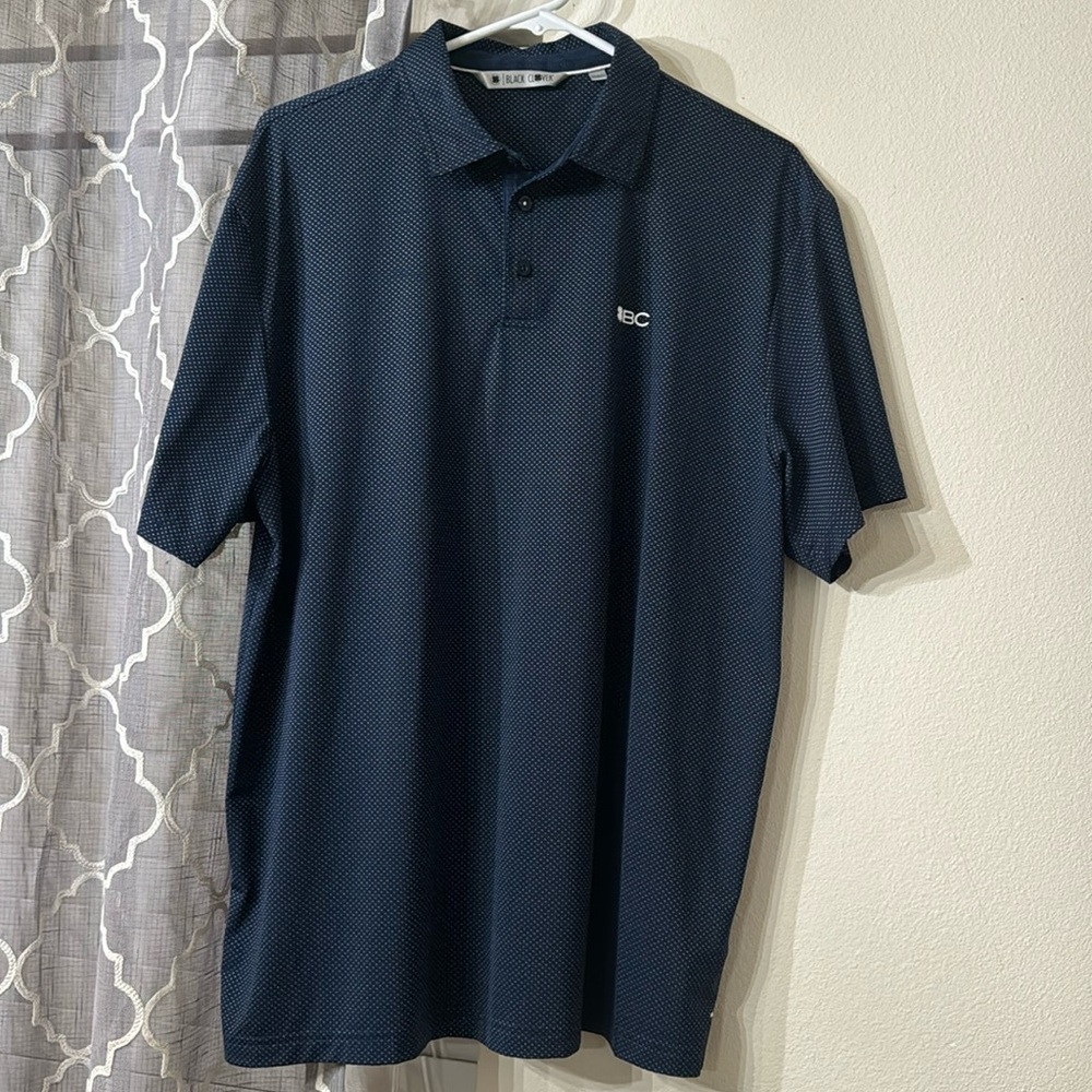 Black Clover Navy Polo size Large